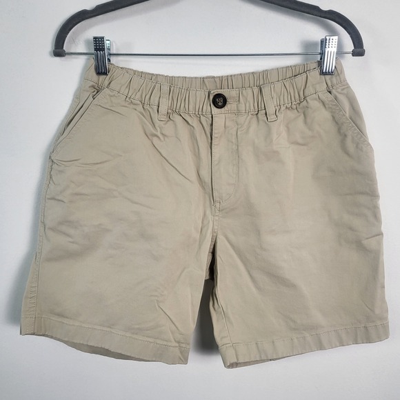 chubbies Other - Chubbies Originals Shorts Men's Small Khaki Tan Stretch Cotton Boomshakalaka 7in